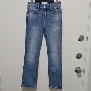 Current/Elliott Women's Blue Boot Cut Jeans